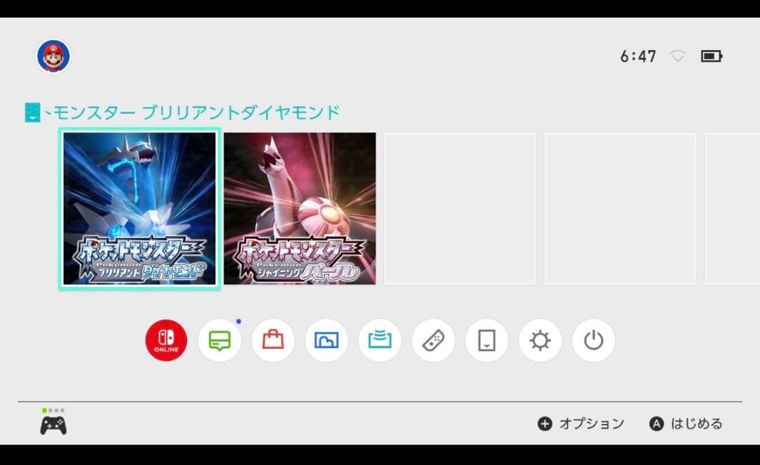 Nintendo Switch 本体　bdsp1.1.1