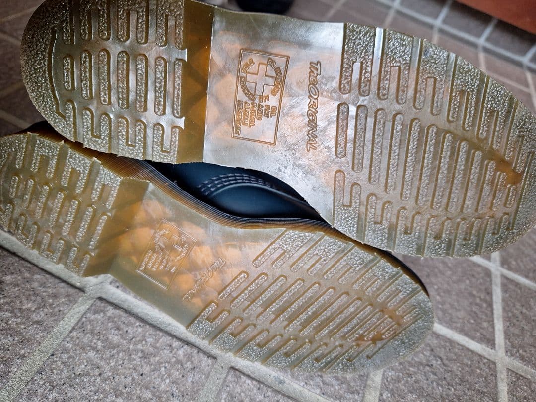 ドクターマーチン　26cm　UK7 ネイビー　Dr. Martens