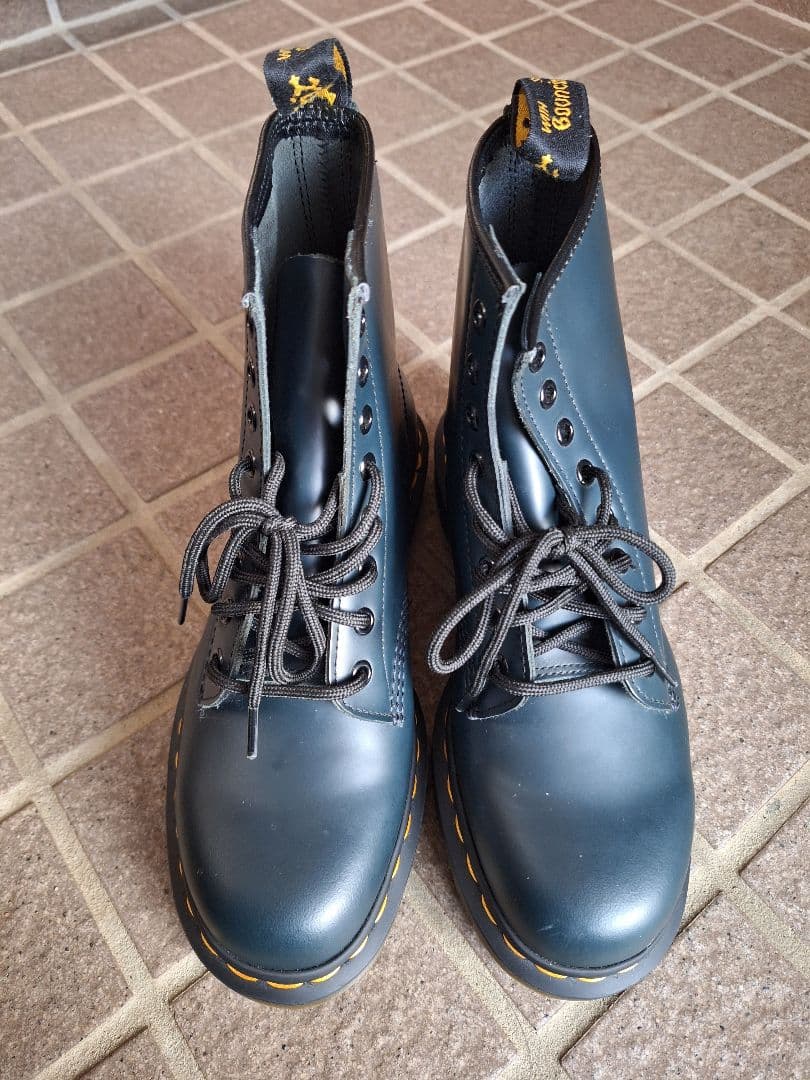 ドクターマーチン　26cm　UK7 ネイビー　Dr. Martens