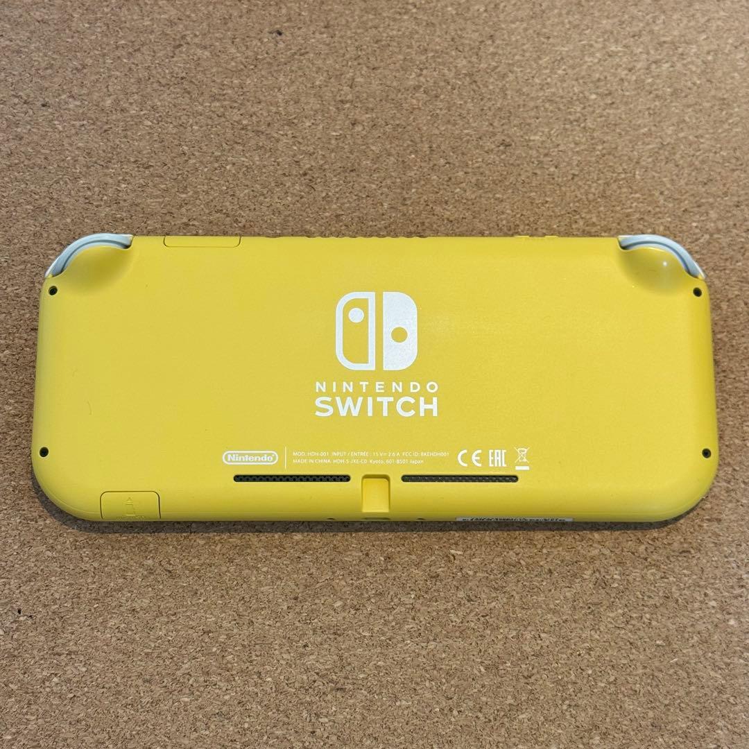 【美品】Nintendo Switch Lite イエロー (充電器付き)