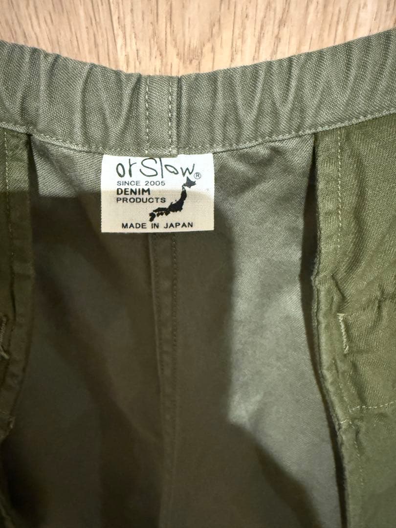 パンツ orslow LOOSE FIT ARMY TROUSER
