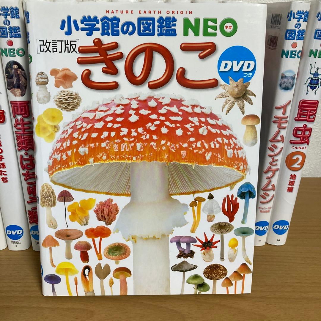 小学館の図鑑NEO 全14巻 DVD付き