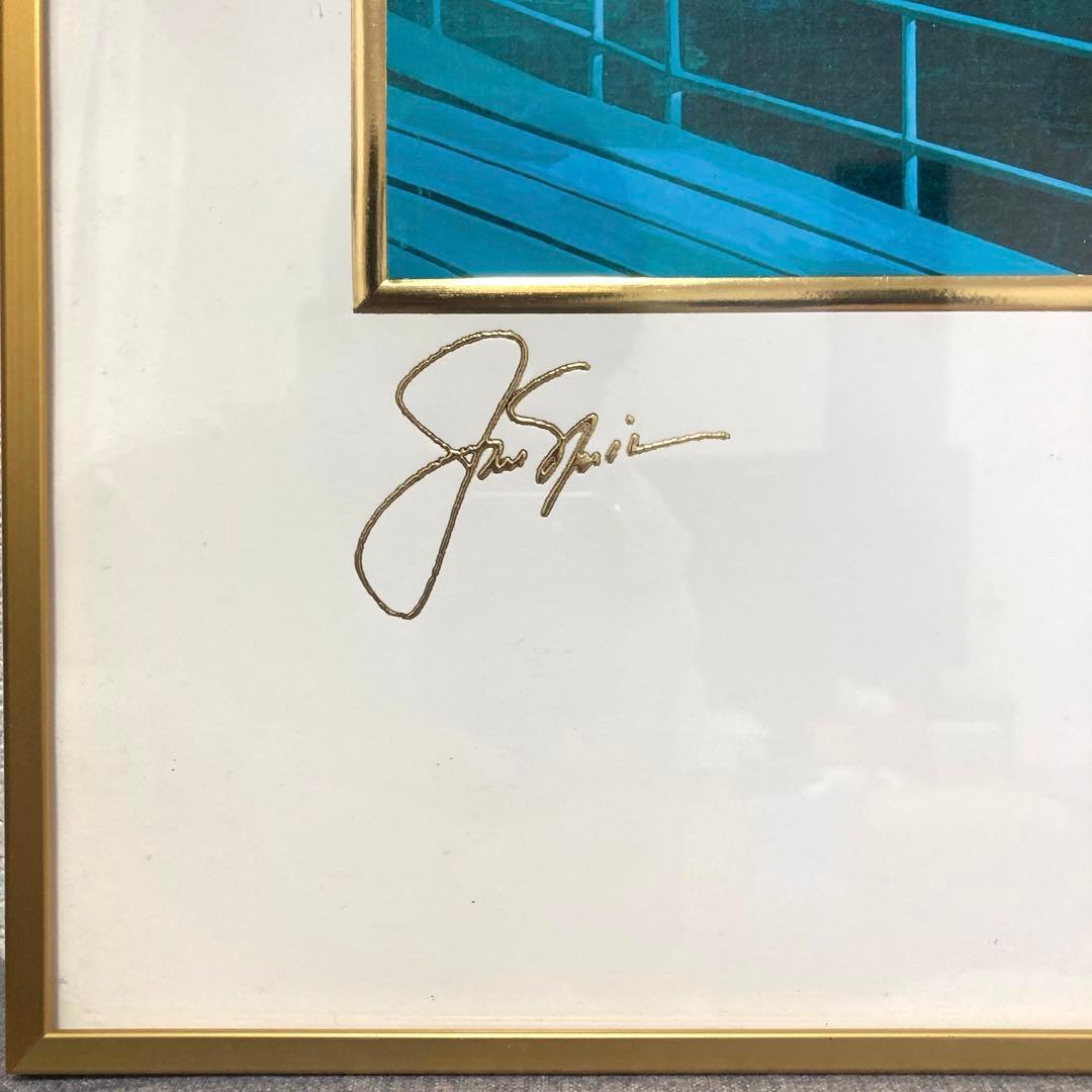 ヒロ・ヤマガタ　ジャックニクラウス　1986マスターズトーナメントアートポスター