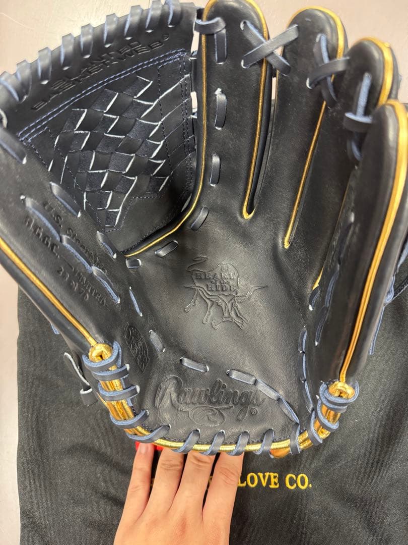 『新品』限定70個Rawlings軟式グローブ山崎颯一郎モデル 投手用