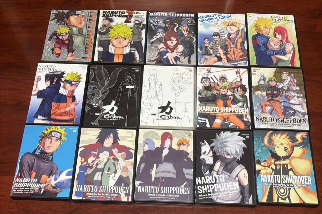 ケース付 ナルト疾風伝+BORUTO(ボルト)+劇場版 全270巻セット dvd