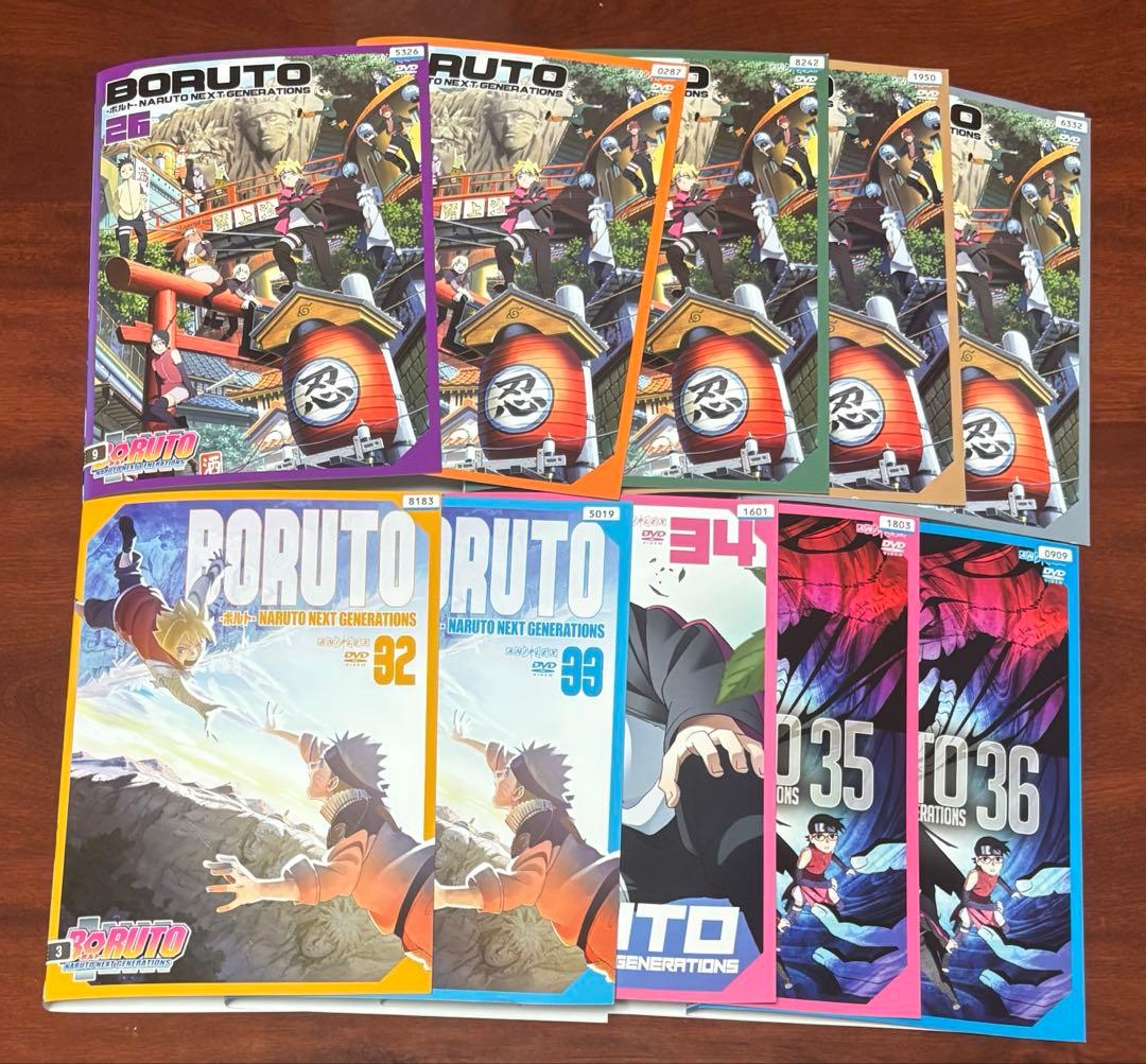 ケース付 ナルト疾風伝+BORUTO(ボルト)+劇場版 全270巻セット dvd