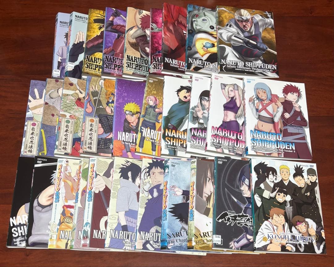 ケース付 ナルト疾風伝+BORUTO(ボルト)+劇場版 全270巻セット dvd