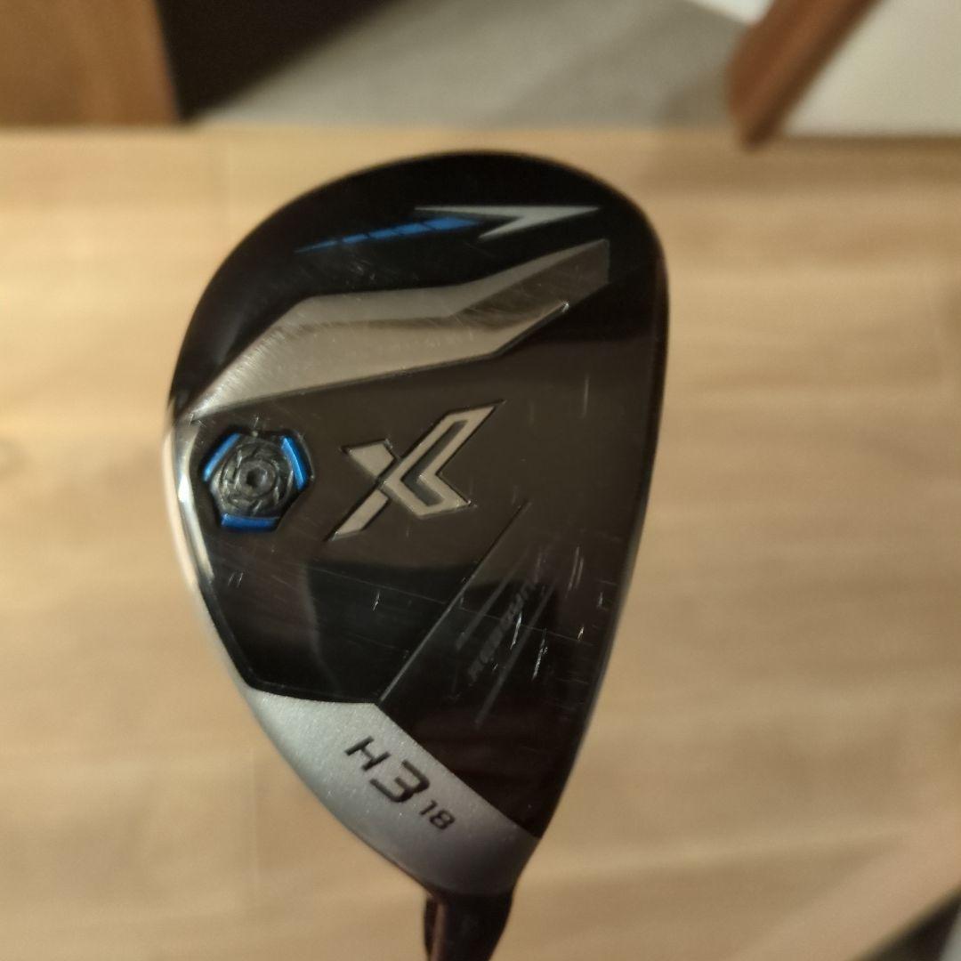 ゼクシオX エックス H3 18 ハイブリッド 2024 3U　ユーティリティ