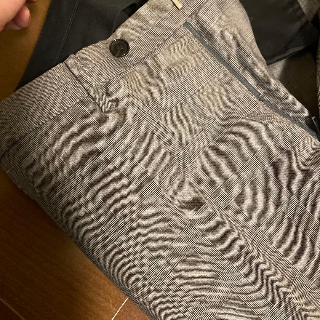 RING JACKET グレー 44 スーツ セットアップ 干場