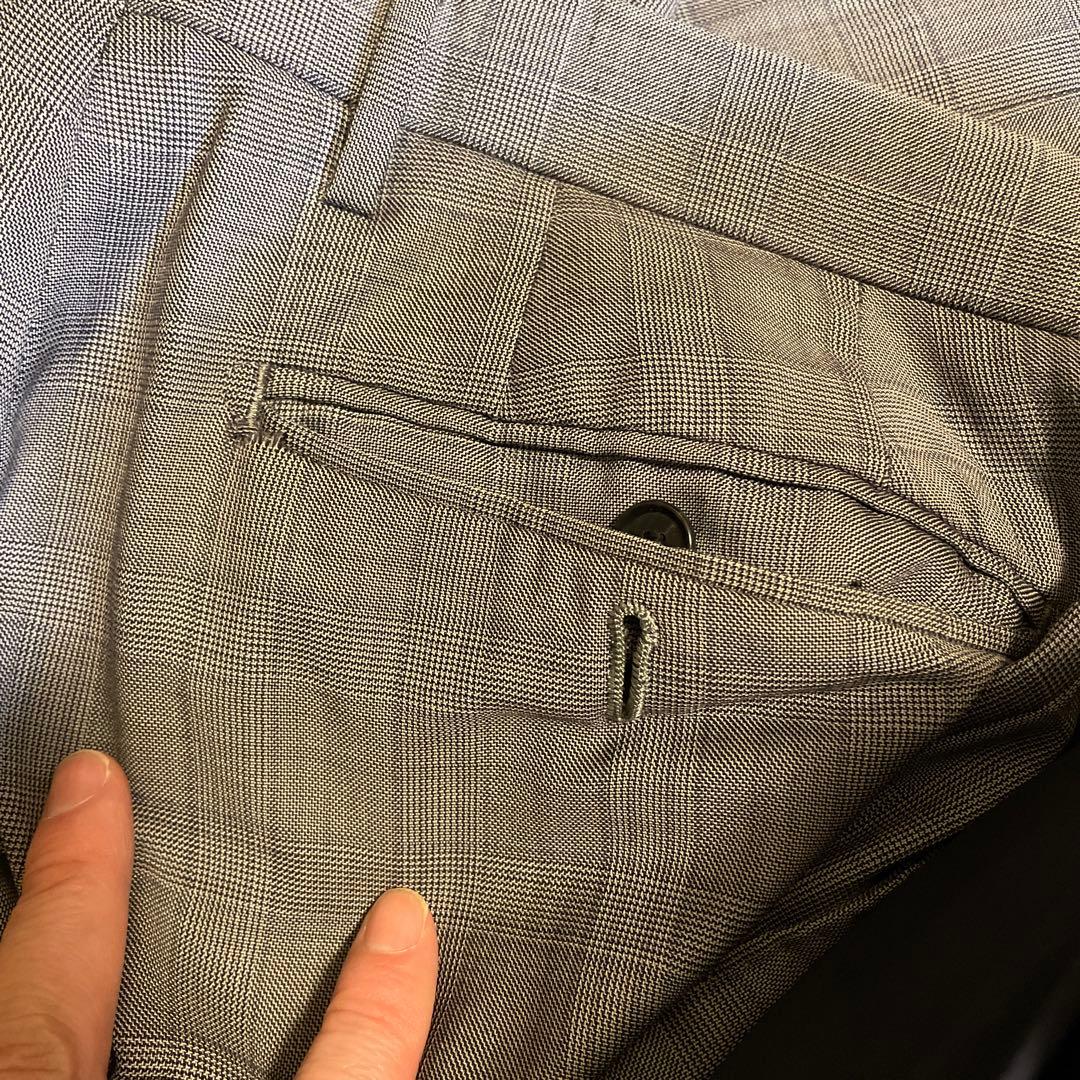 RING JACKET グレー 44 スーツ セットアップ 干場