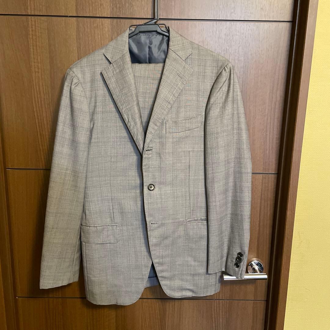 RING JACKET グレー 44 スーツ セットアップ 干場
