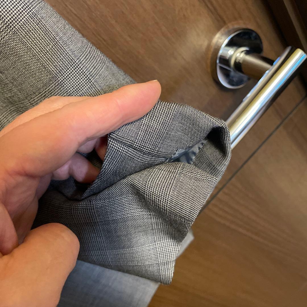 RING JACKET グレー 44 スーツ セットアップ 干場