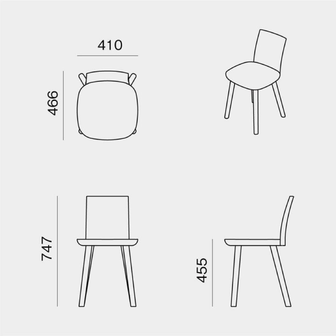 有明 Blest Chair ブレスト チェア レッドオーク アッシュ