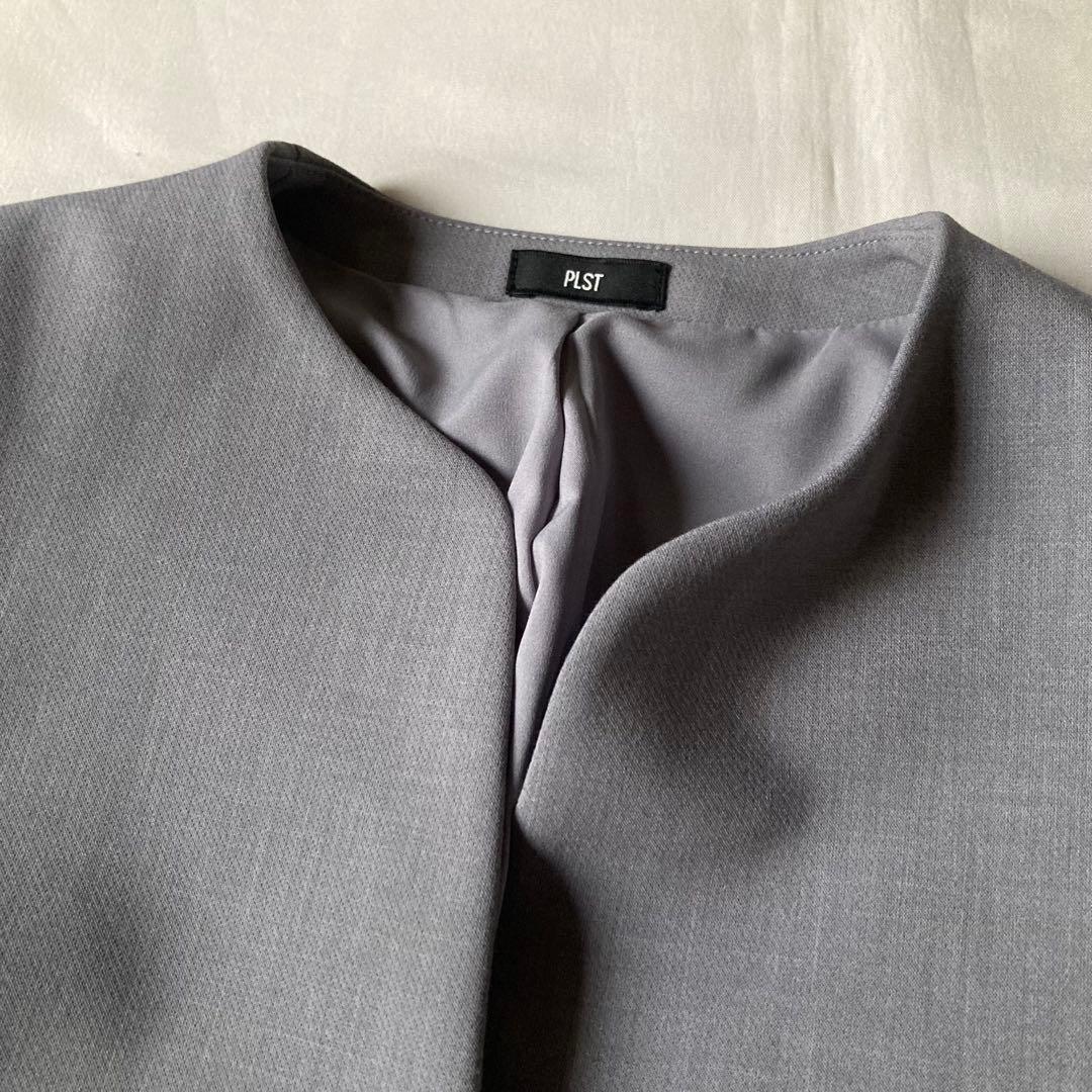PLST 2024 ウォームリザーブペプラムジャケット