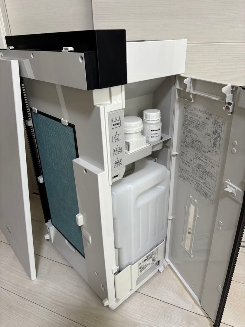 にまパナソニック空間除菌脱臭機加湿付きジアイーノFMV4300タブレット満