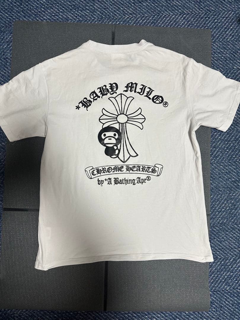 A BATHING APE CHROME HEARTS Tシャツ