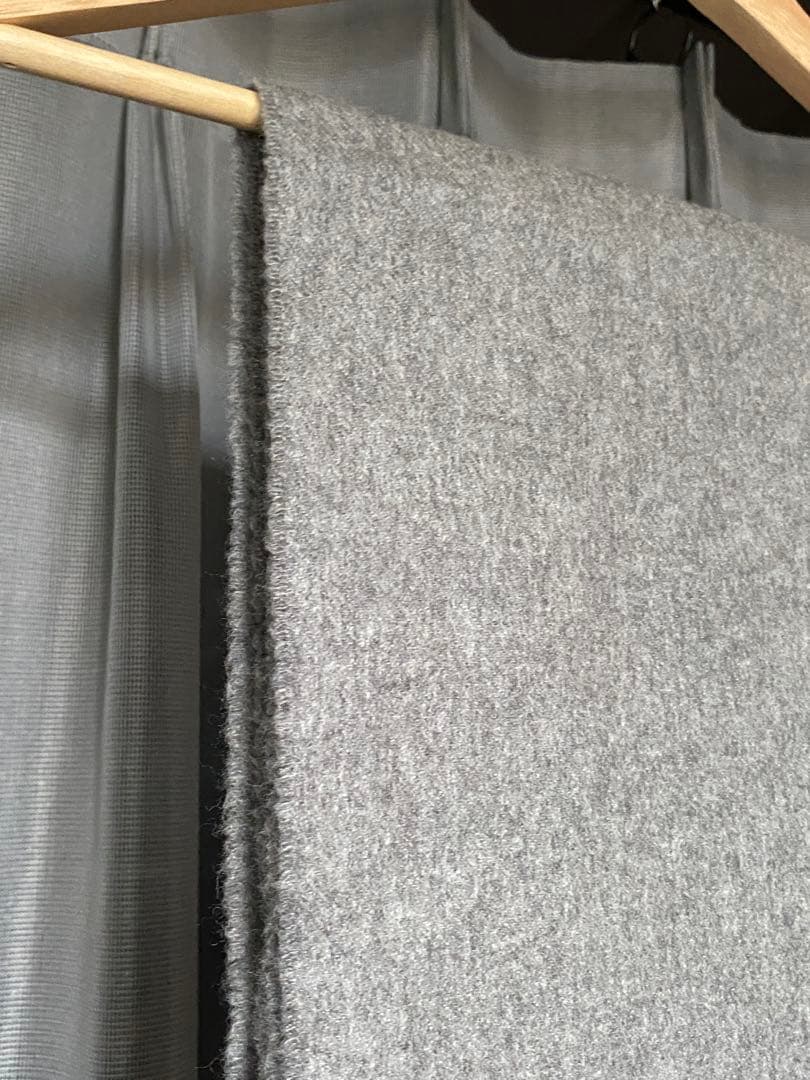 Johnstons of Elgin ピュアカシミヤストールマフラー グレー