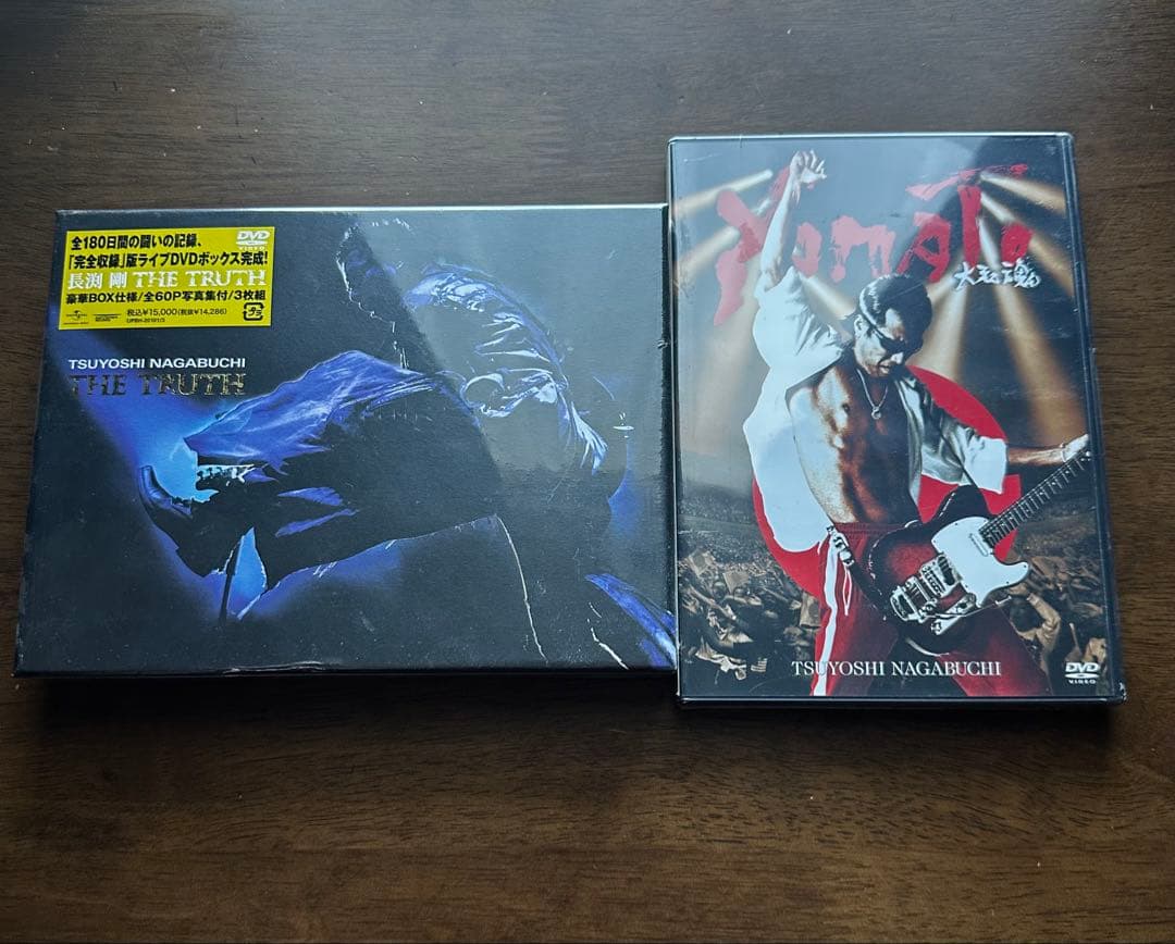 長渕剛　DVD ２枚セット　おまけ付き