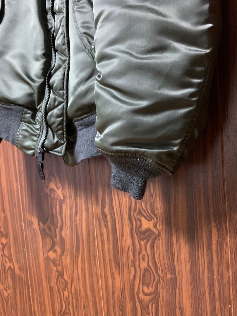 【極上】米軍実物 USAF MA-1 Fタイプ MIL-J-8279F 80s