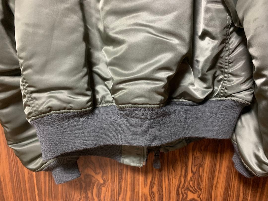 【極上】米軍実物 USAF MA-1 Fタイプ MIL-J-8279F 80s