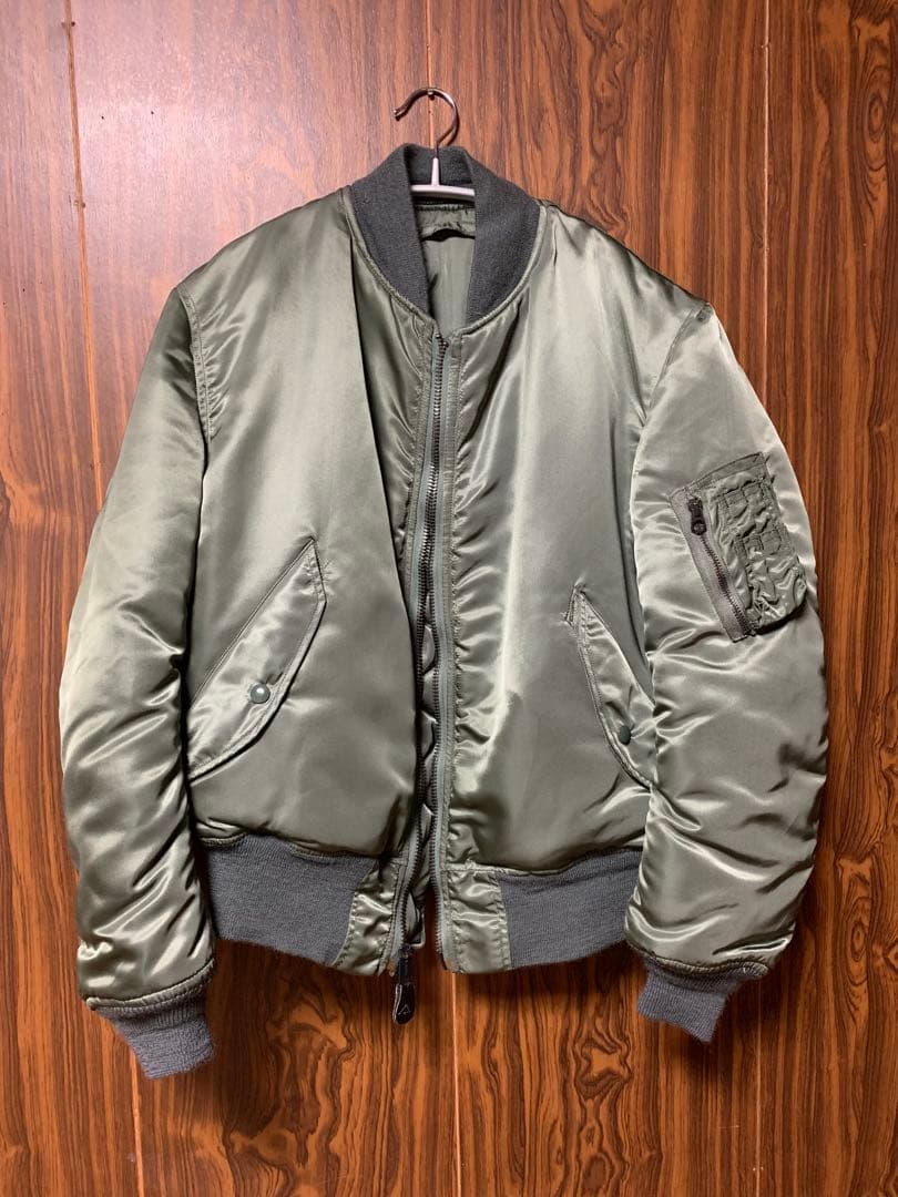 【極上】米軍実物 USAF MA-1 Fタイプ MIL-J-8279F 80s