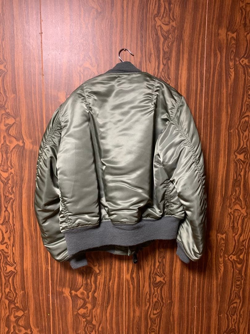 【極上】米軍実物 USAF MA-1 Fタイプ MIL-J-8279F 80s