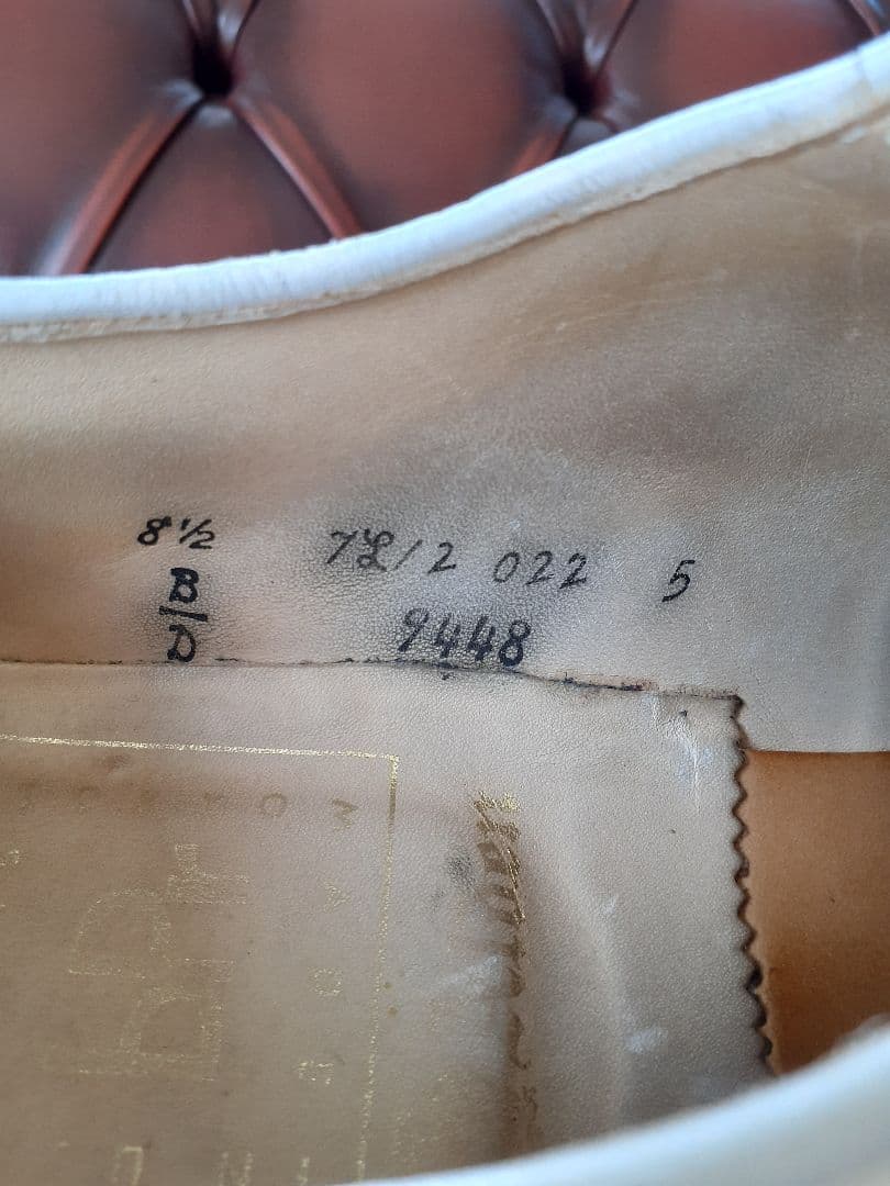 Alden 9448 BEAMS PLUS別注 8ハーフ バリー