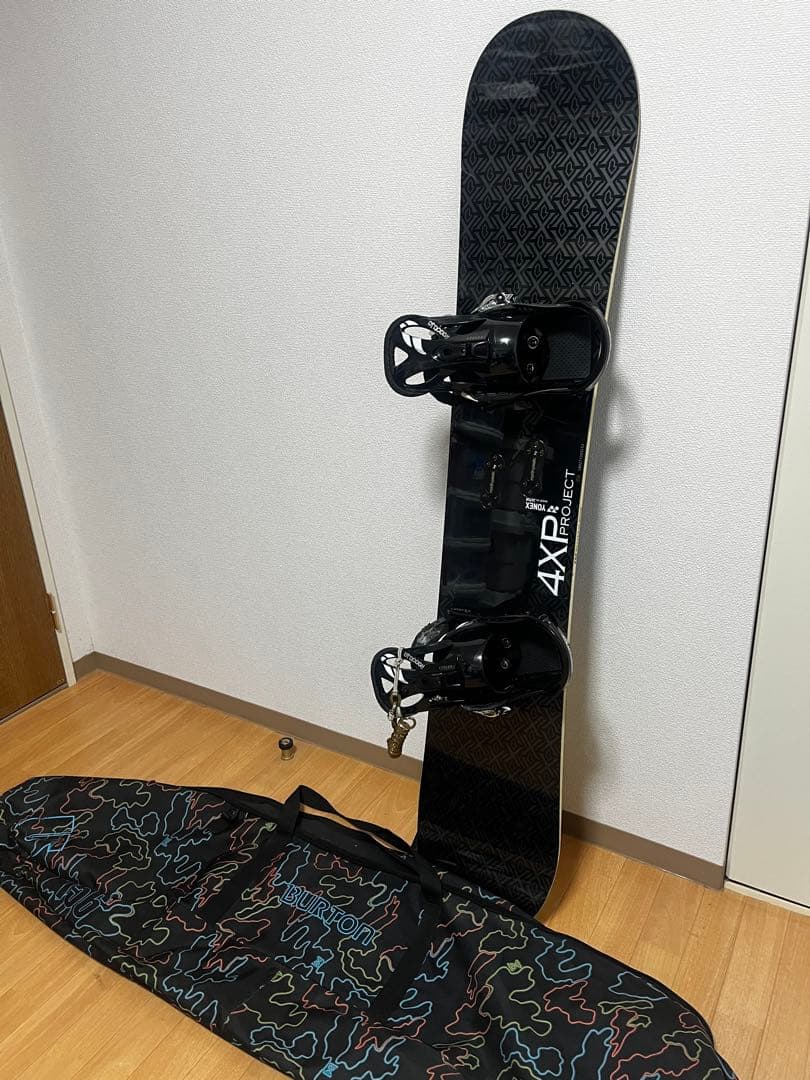 YONEX4XP PROJECT152 スノーボード　（ビンディング、ケース付）