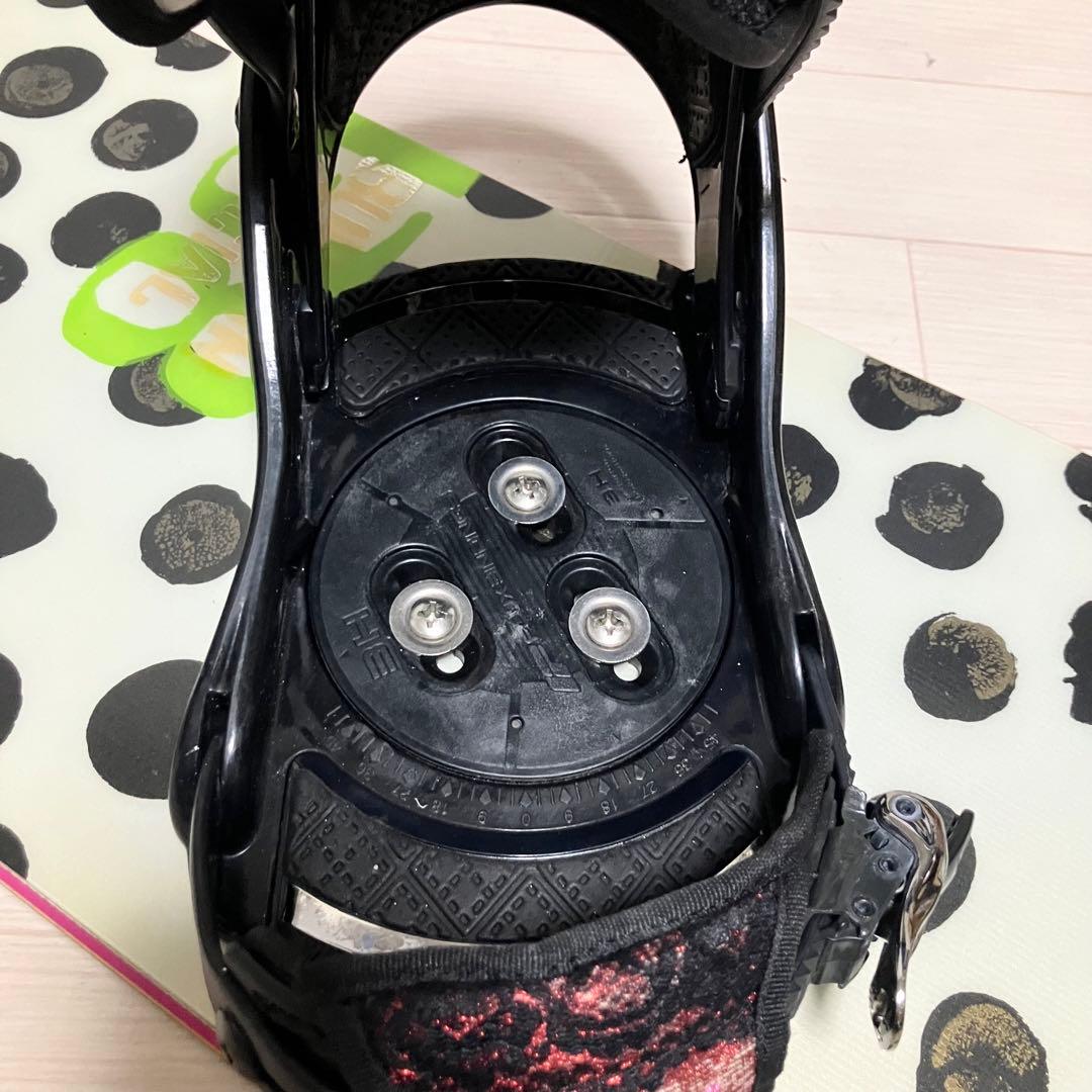 バック付/BURTON SOCIALバートンスノーボードセット138バインS/M