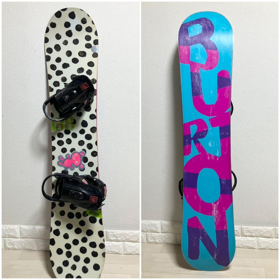 バック付/BURTON SOCIALバートンスノーボードセット138バインS/M