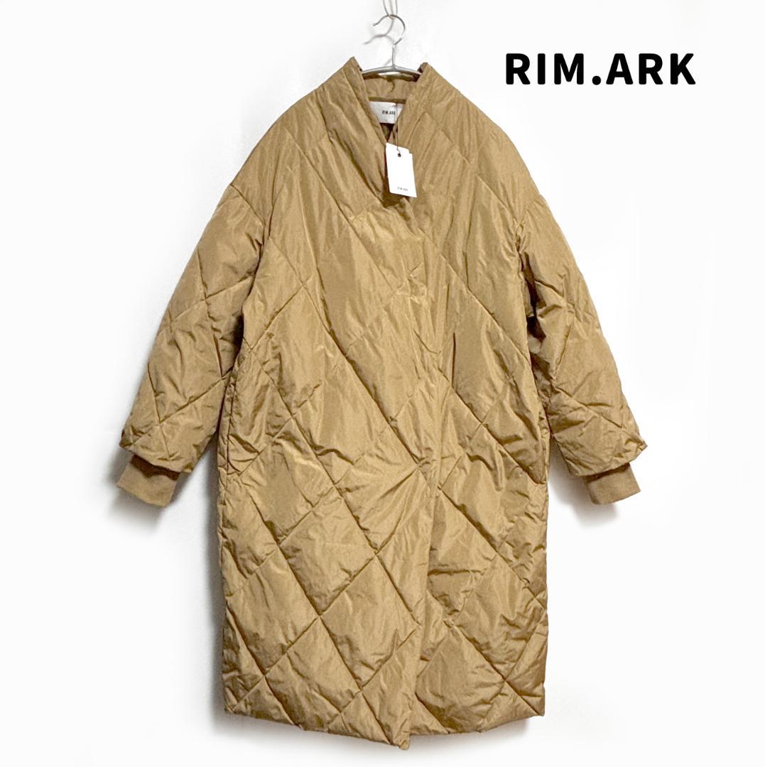 新品【RIM.ARK リムアーク】スタイルアップ ドルマン ダウンコート 36