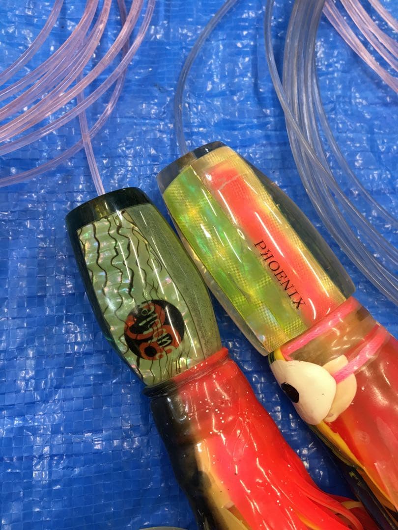 S406 トローリングヘッド仕掛け用　22個セット　ケース付き