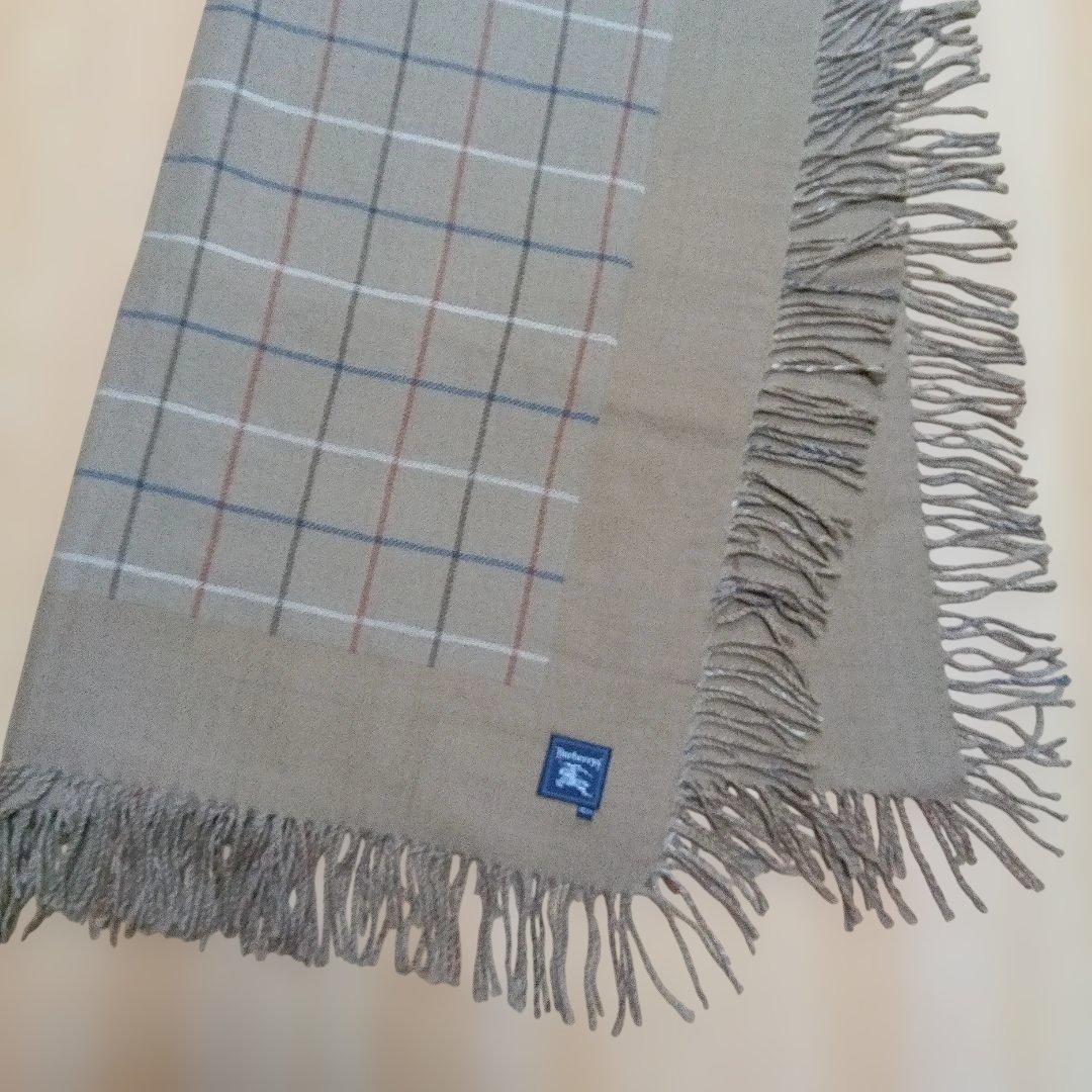 BURBERRY バーバリー Burberry's ウール100% 膝掛け