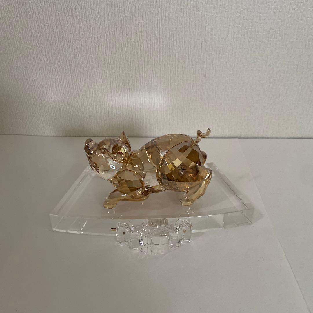 スワロフスキー　クリスタル　干支　猪