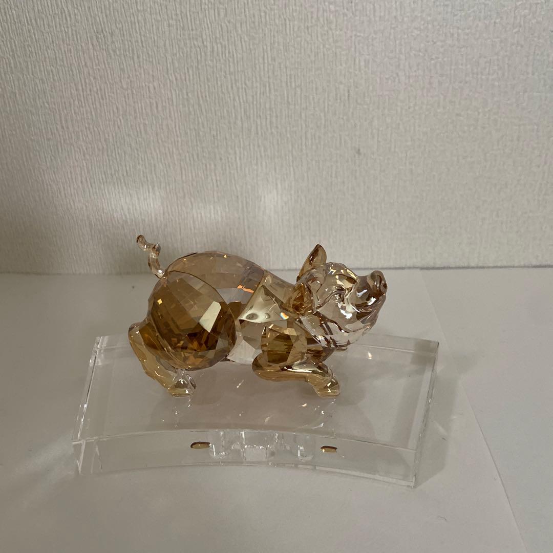 スワロフスキー　クリスタル　干支　猪