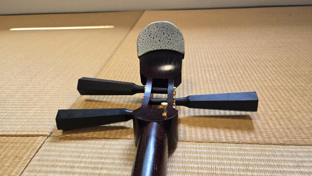 【津軽三味線】紅木　バチ2本付き