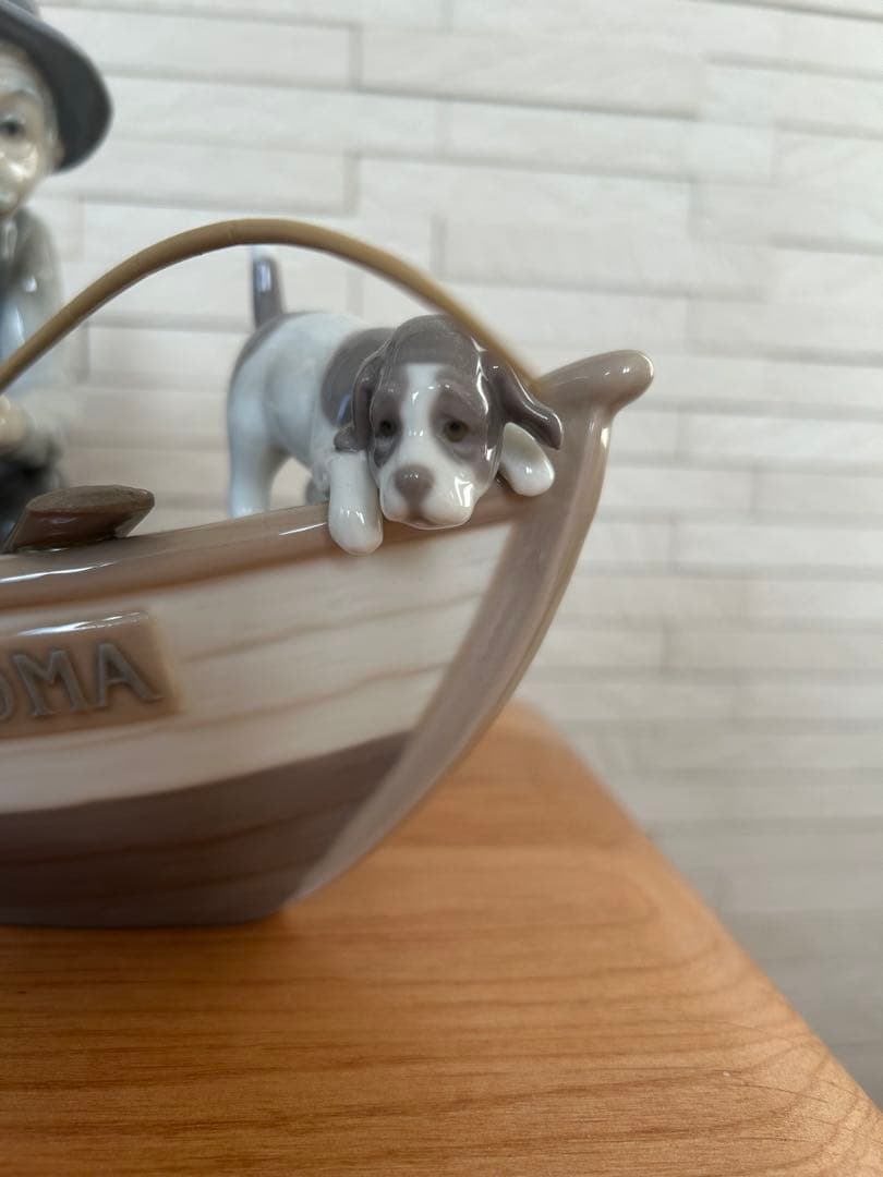 リヤドロ　おじいちゃんと魚釣り