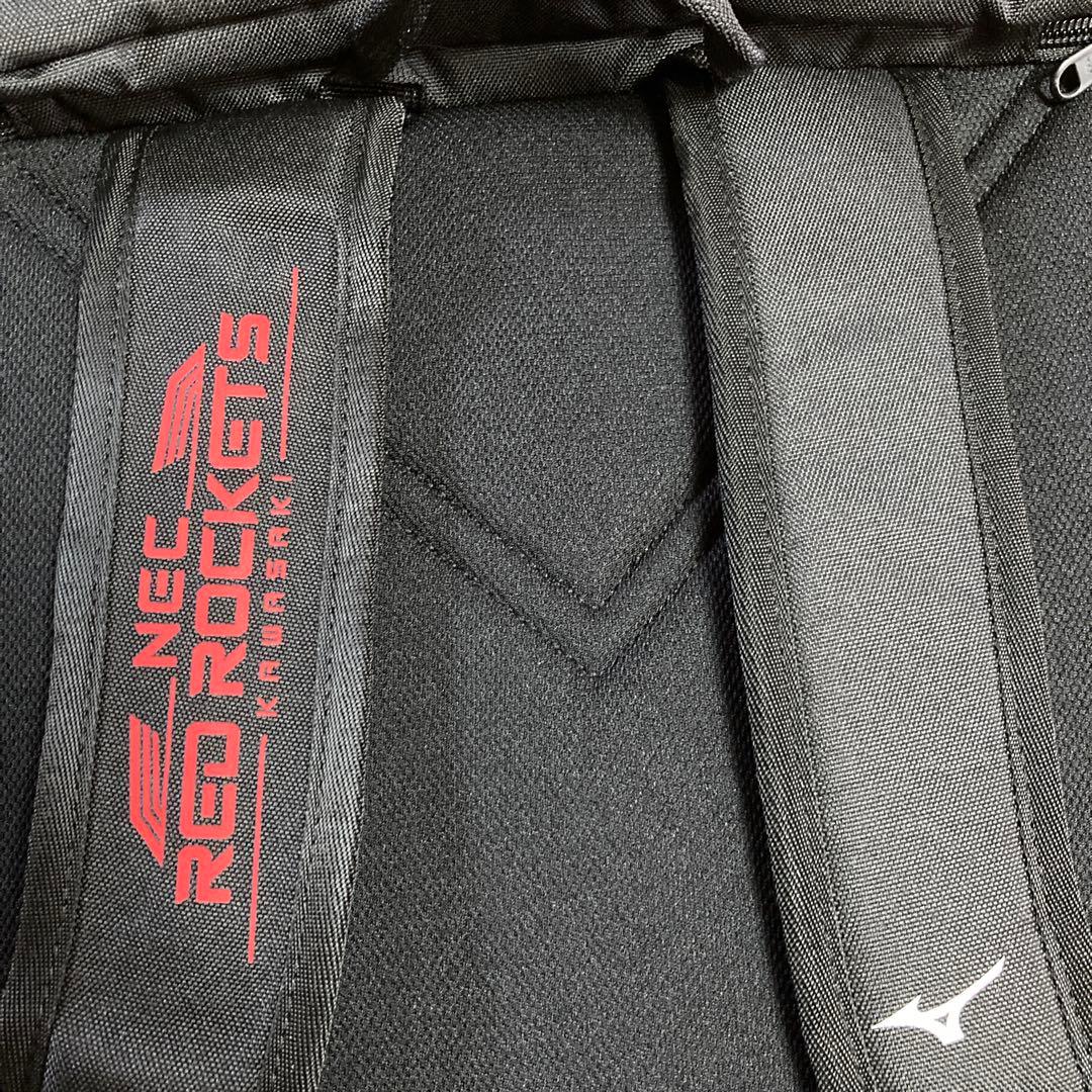NEC レッドロケッツ ミズノ社製オリジナルバック　未使用品　タグ付き　非売品