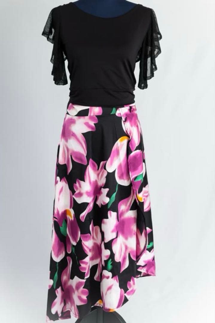 新品未使用★アルゼンチンタンゴ・ラテンダンス｜ラップスカート・ダンス衣装