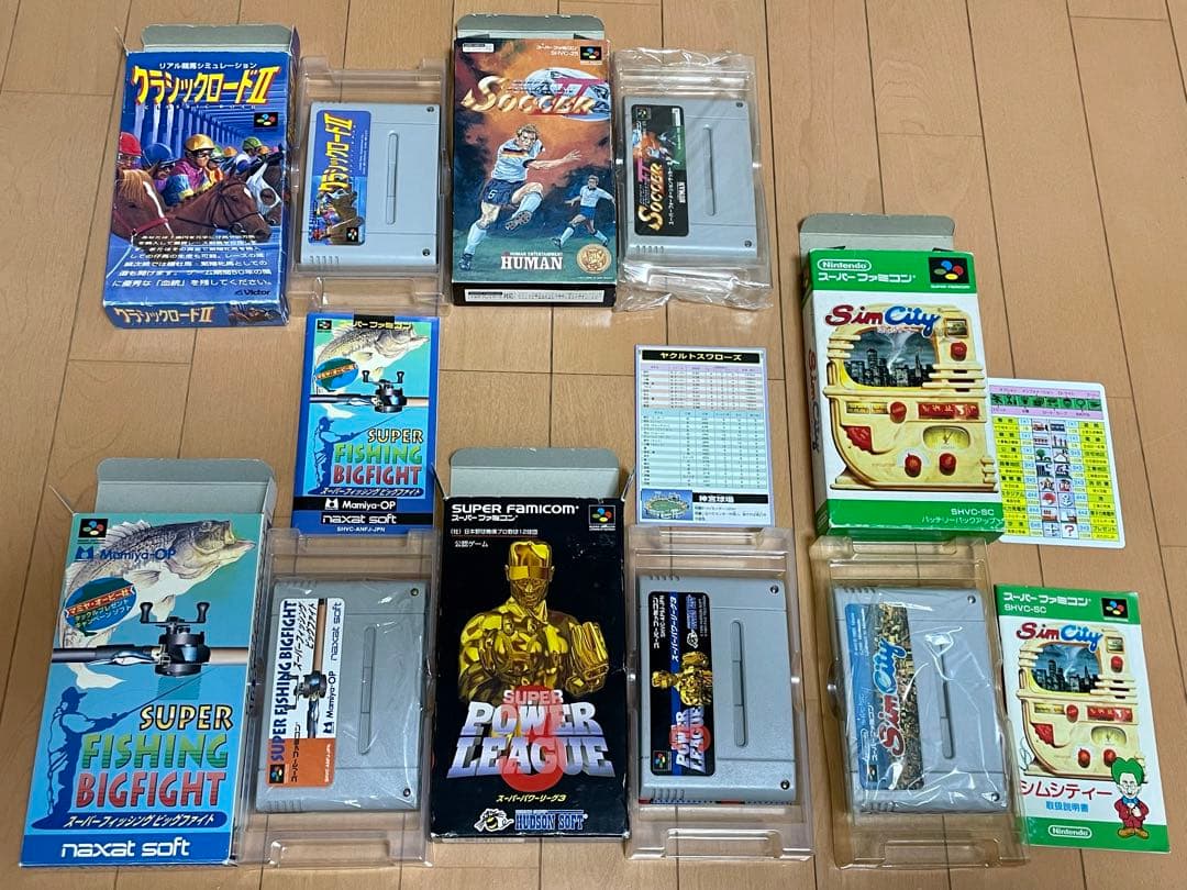 スーパーファミコン ゲームソフト箱付き 14本セット まとめ売り