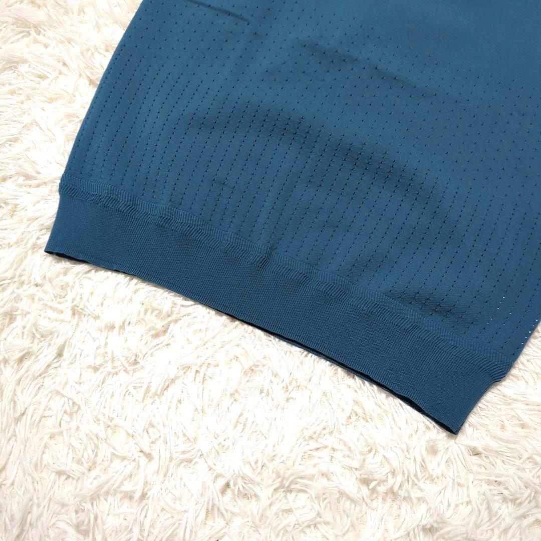 ブリーフィング　ニットベスト ブルー系　　BRG241M27 M