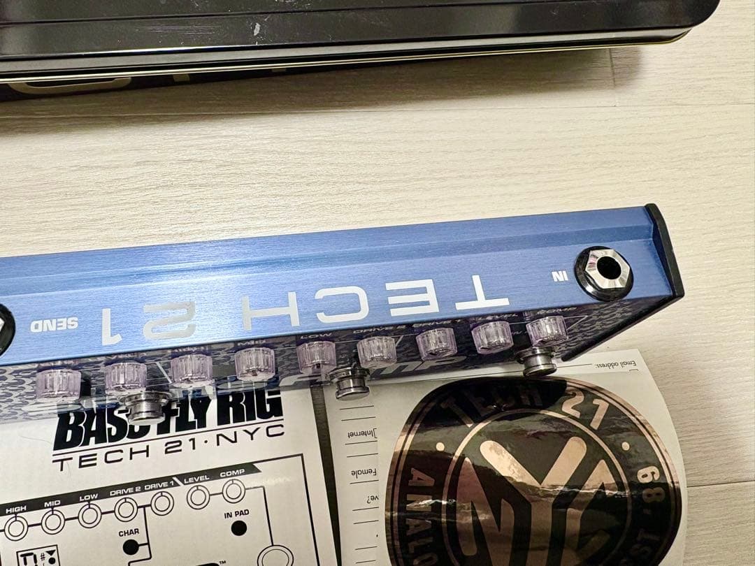 TECH21 BASS FLY RIG V2 マルチエフェクター テック21