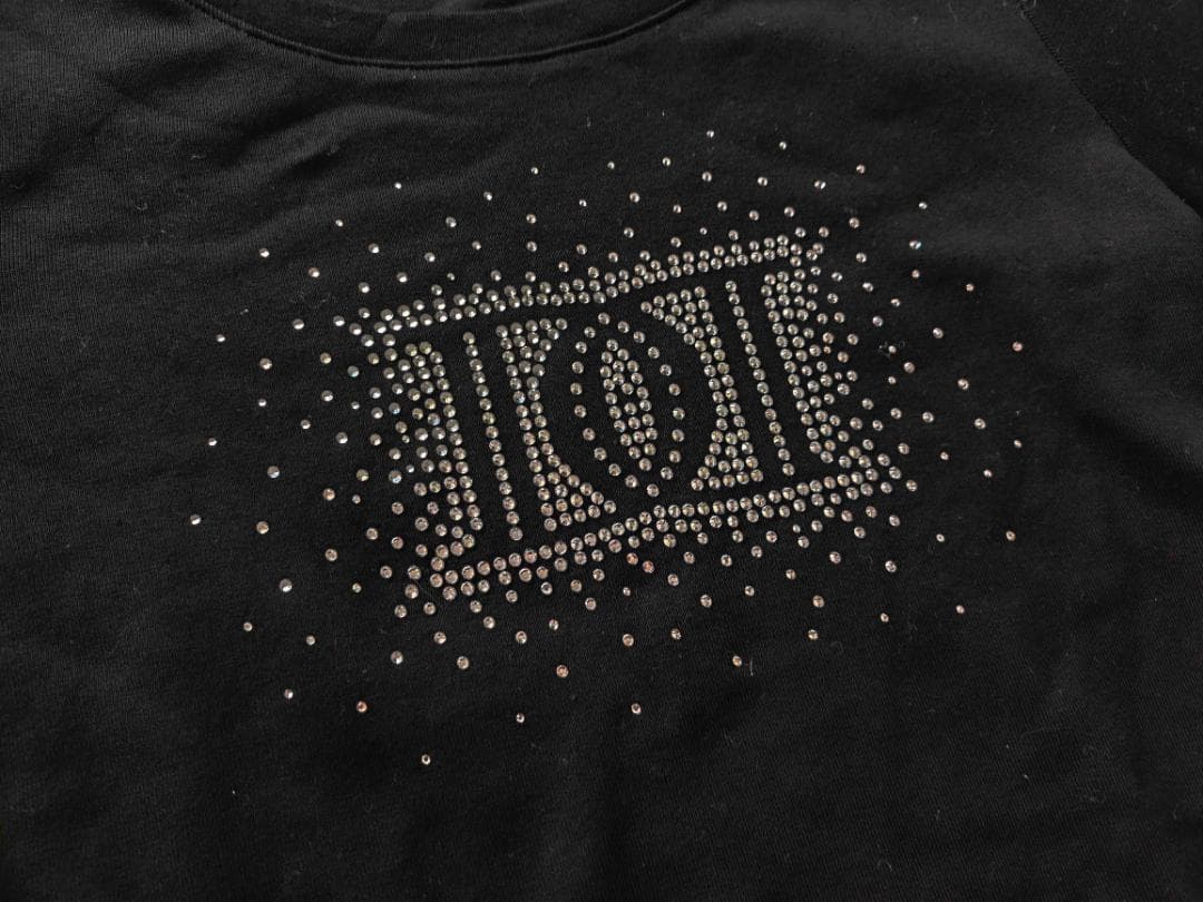 ダーリッチ darich シャイニーDDロゴコンパクトロングTシャツ ブラック