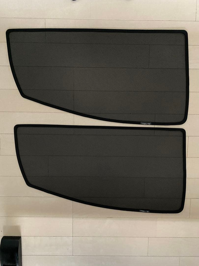 美品 30 アルファード 正規品 レーザー シェード サンシェード メッシュ