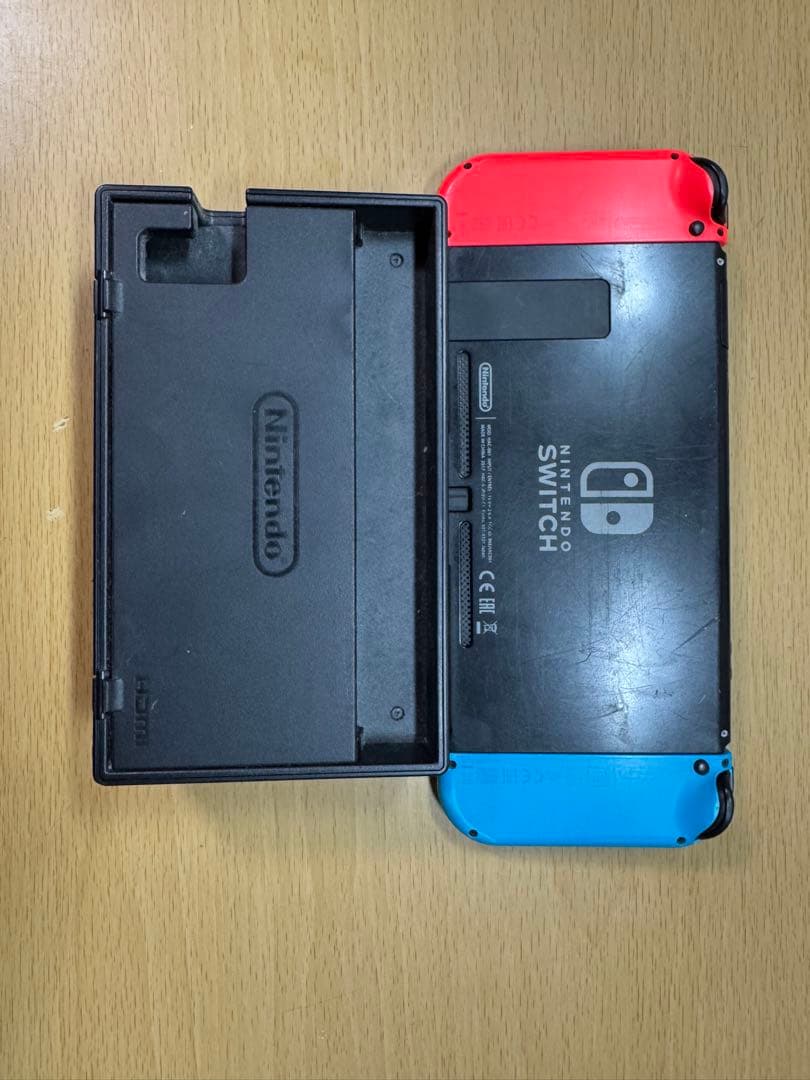 Nintendo Switch 本体 青/赤 ドック付き