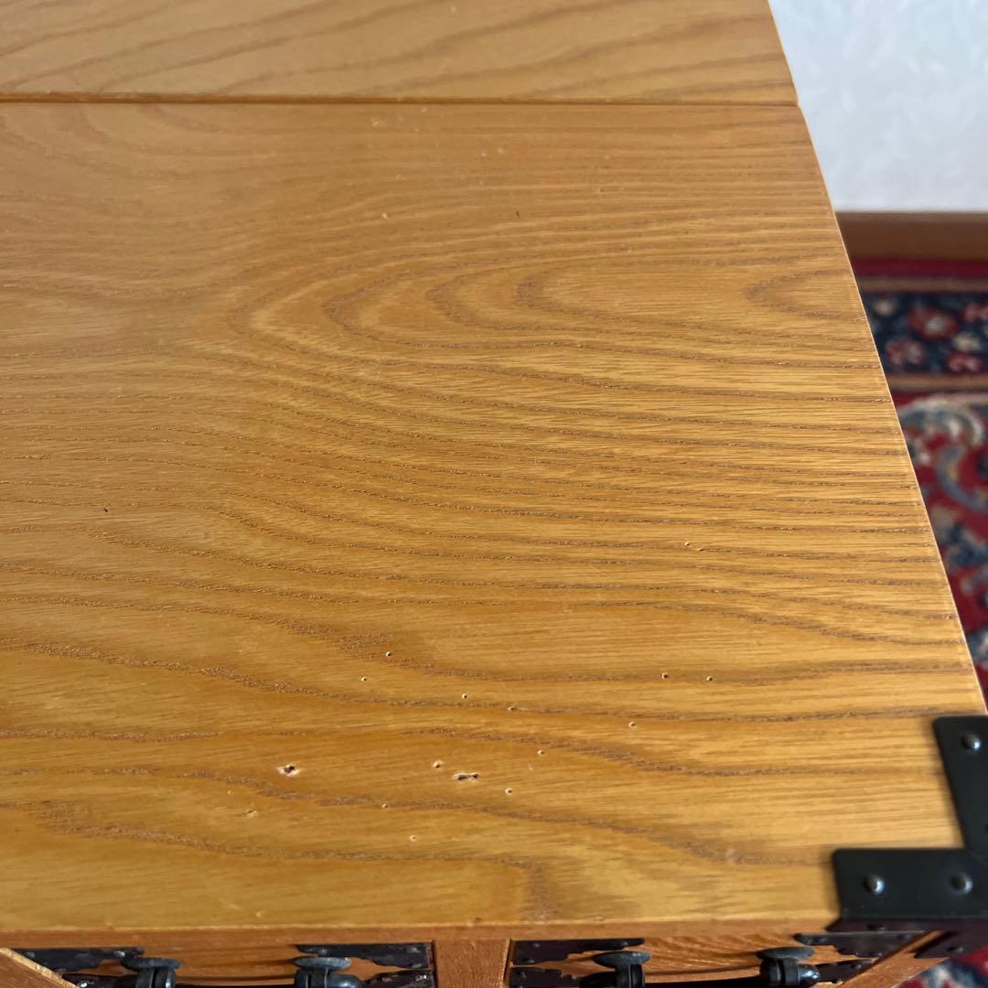 Aliです。骨董品　薬箪笥　薬箱　小箪笥　5段小引き出し17杯