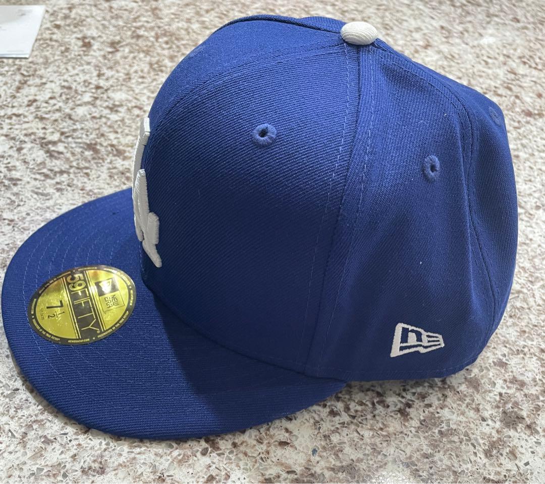 大谷翔平17 刺繍入りドジャースオーセンティックキャップ‼️サイズ7 1/2新品