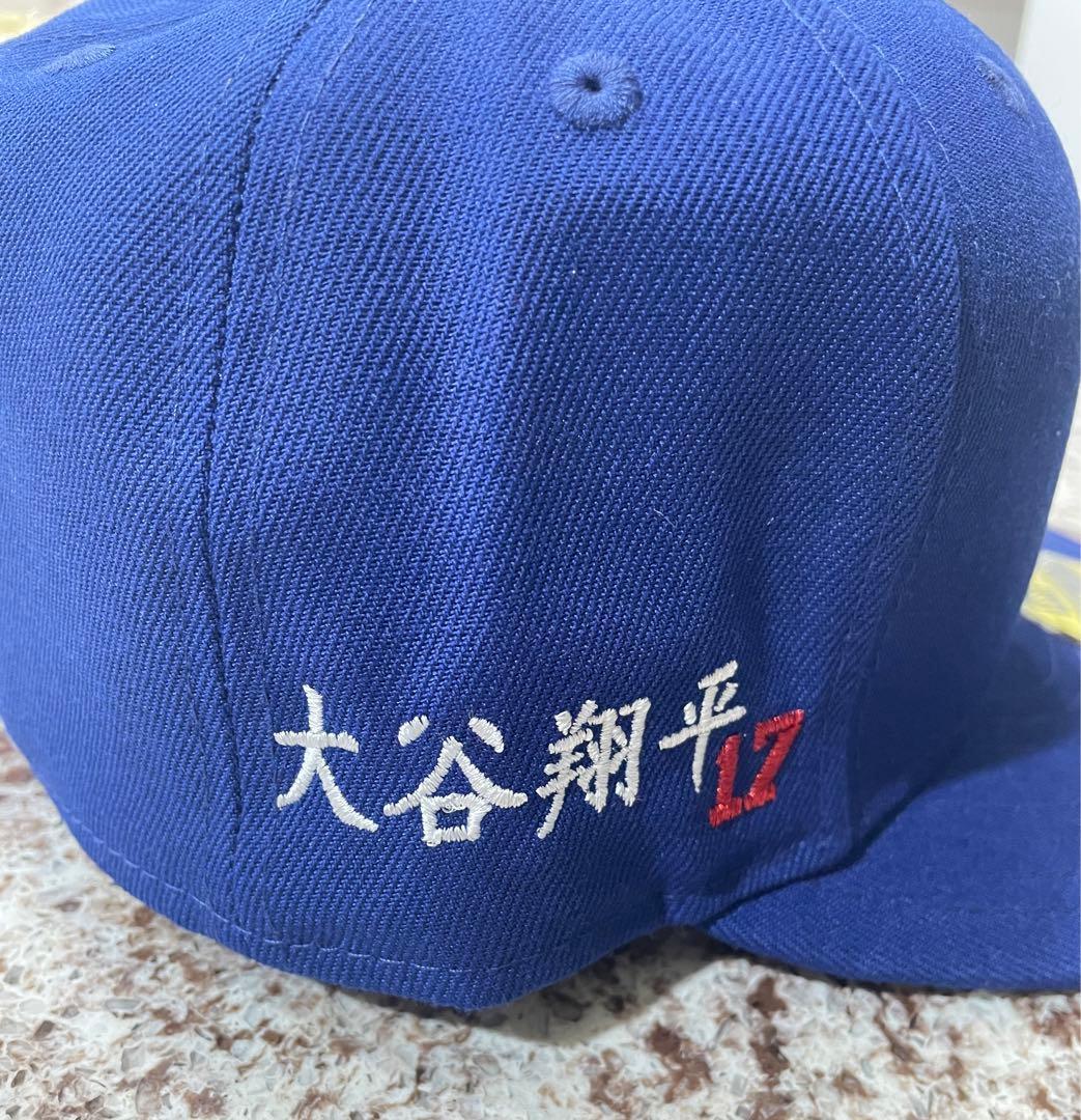 大谷翔平17 刺繍入りドジャースオーセンティックキャップ‼️サイズ7 1/2新品