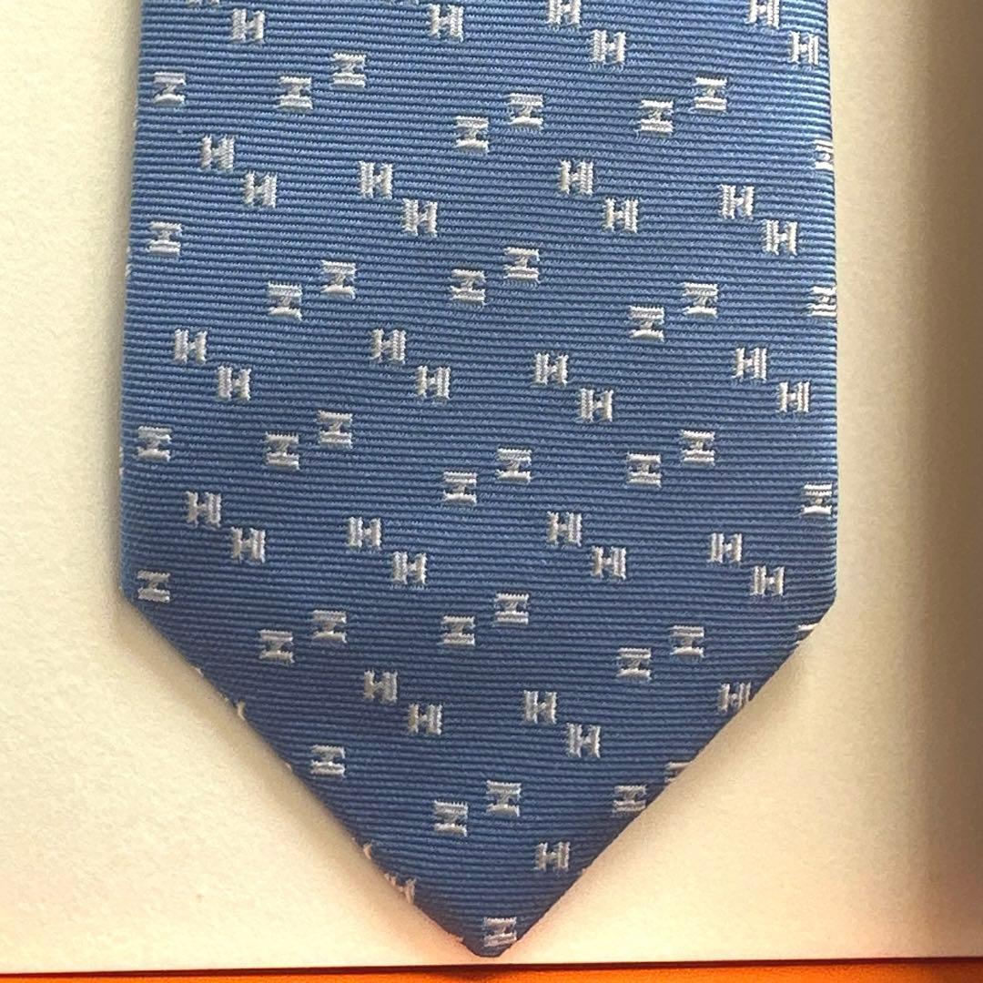 エルメス ネクタイ《デジタルH》新品 未使用