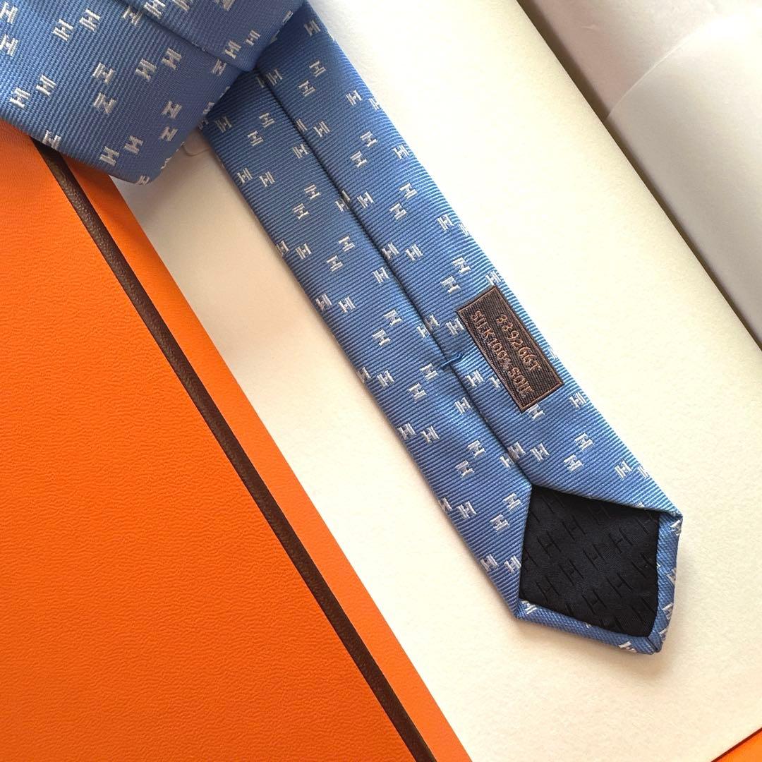 エルメス ネクタイ《デジタルH》新品 未使用
